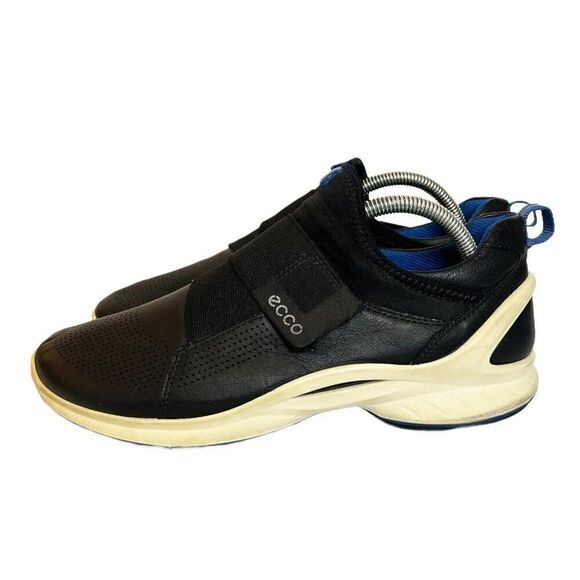 Ecco Black Leather Biom Sneakers - Picture 3 of 9